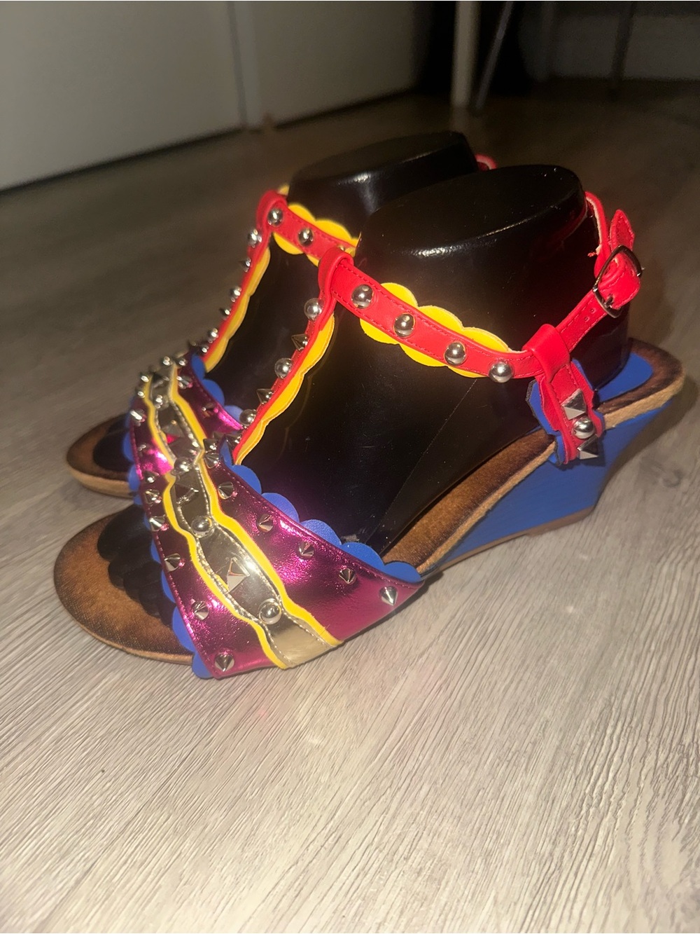 Patrizia by Spring Step Sandals Women’s Wedge Heel Sandals Shoe Sz Eur 40